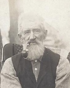 Portrait of Civil War veteran Hiram Thornton